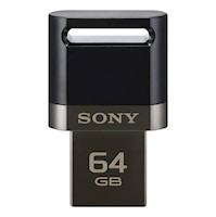 Sony 64GB USB / MicroUSB On-the-Go Flash Drive Conexión Dual - USM64SA3/B UL